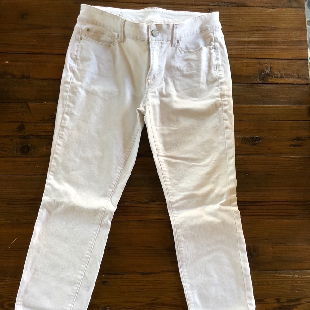 White jeans
